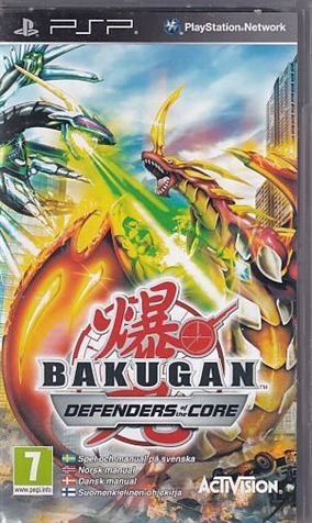 BAKUGAN Defenders of the core - PSP (B Grade) (Genbrug)